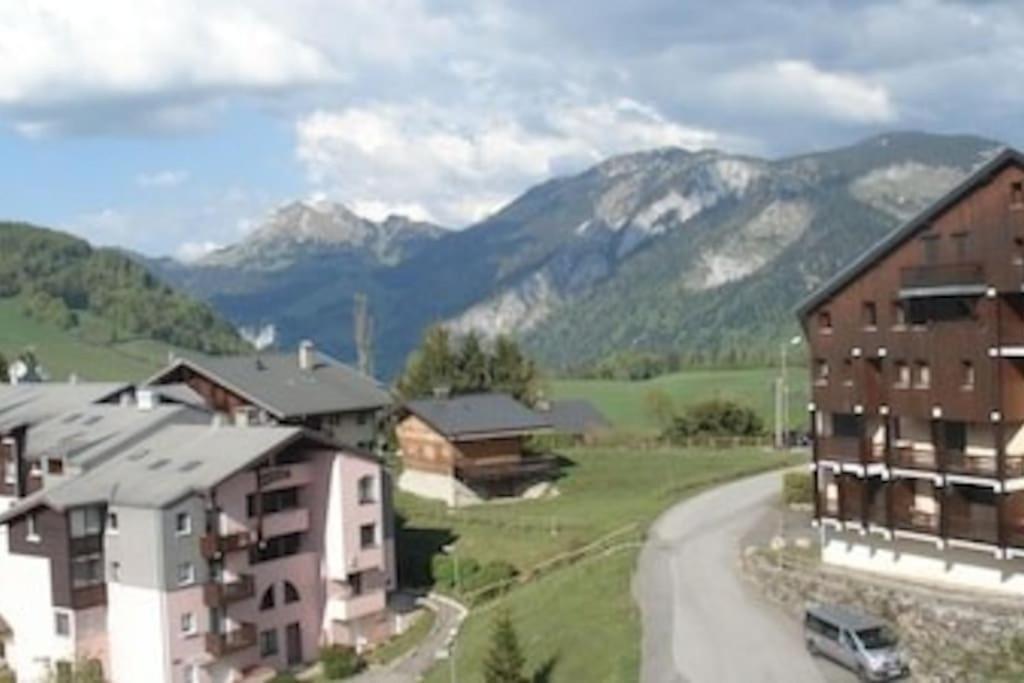 Appartement Montagne La Vallee Verte Coeur Station Hirmentaz Bellevaux Екстериор снимка