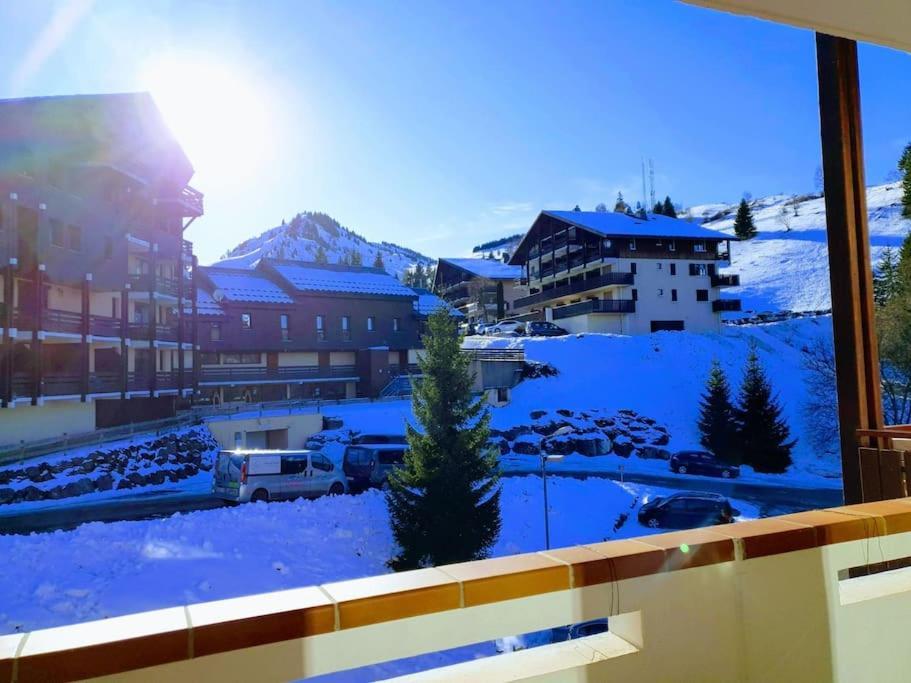 Appartement Montagne La Vallee Verte Coeur Station Hirmentaz Bellevaux Екстериор снимка